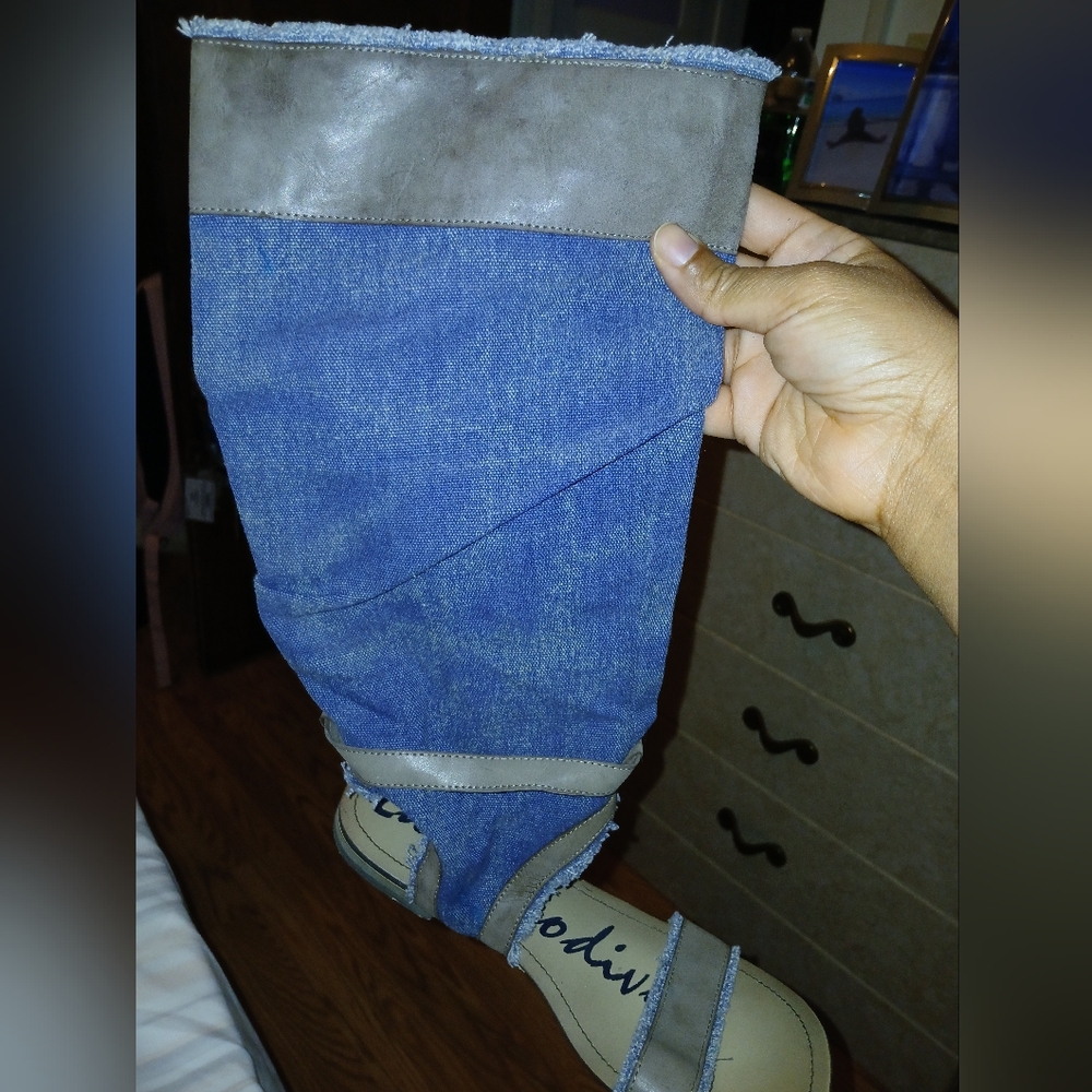 Blue Jean Sandals